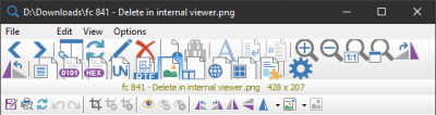 848 - Wrong icon size in Viewer toolbar.png